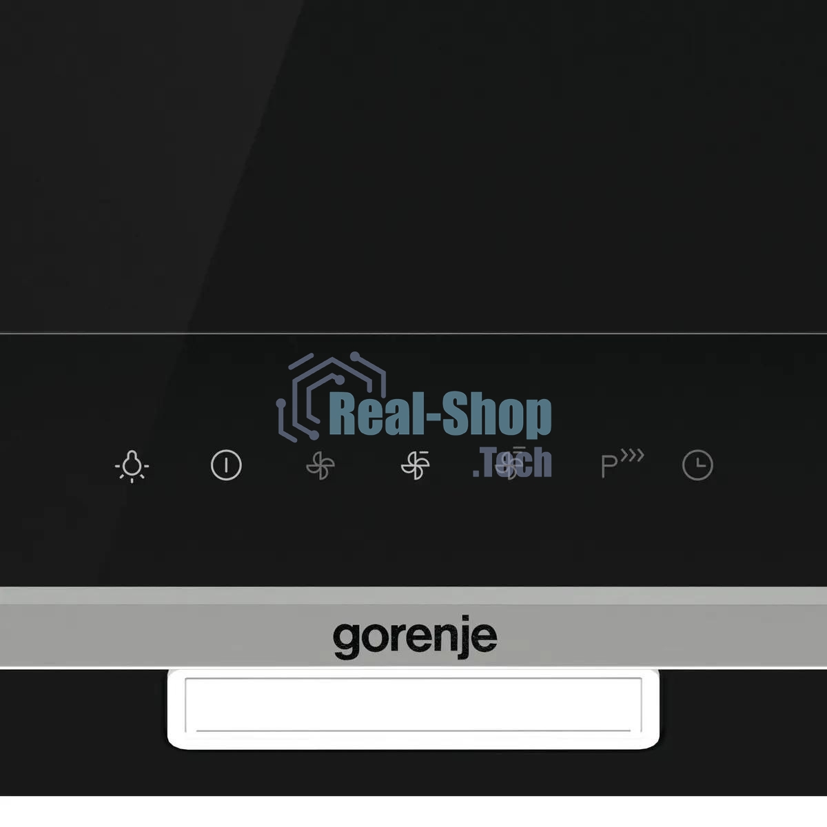 Вытяжка наклонная Gorenje WHI649X21P черный/серебристый, 60 см, 740 куб. м/ч, 67 дБ