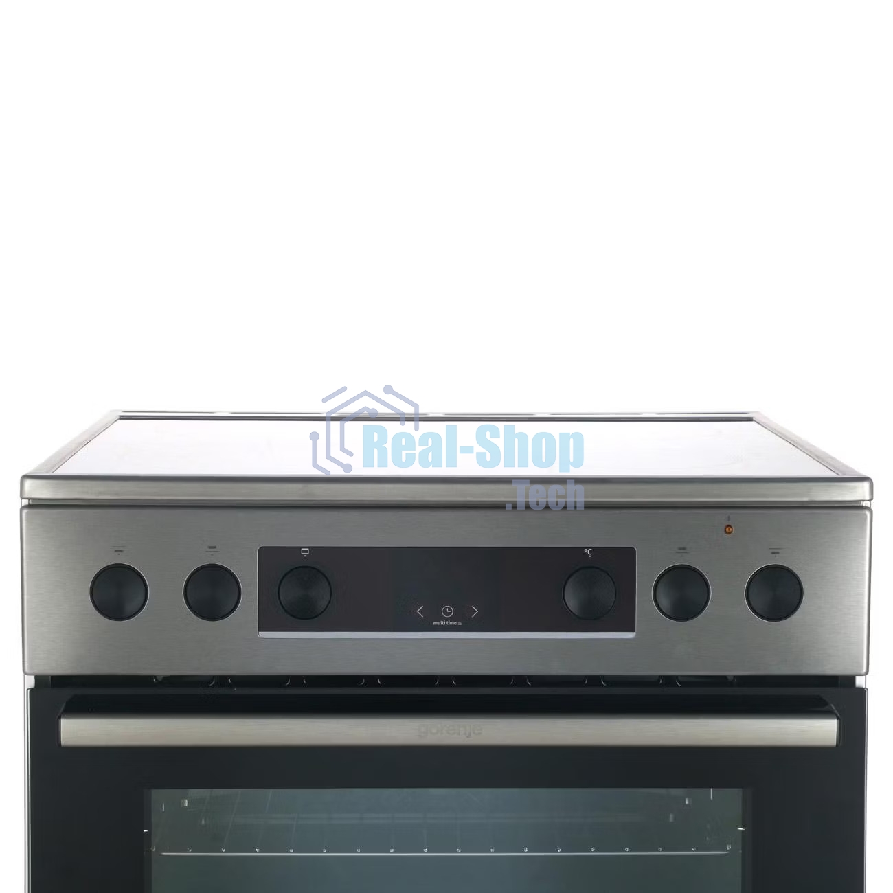 Плита электрическая Gorenje GECS6C70XPA нержавеющая сталь, конфорок 4 шт, духовка 71 л, 60 см x 85 см x 60 см