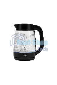 Чайник электрический Starwind SKG4030 1.7 л, 2200 Вт, черный (корпус: стекло)