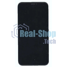 Дисплей Amperin для Apple iPhone X в сборе с тачскрином (Soft Oled), черный