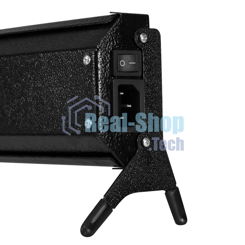 Конвектор плинтусный СОКОЛ 60-0124, черный, 450 Вт, 15 м2