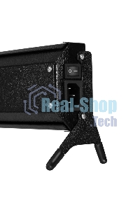 Конвектор плинтусный СОКОЛ 60-0124, черный, 450 Вт, 15 м2