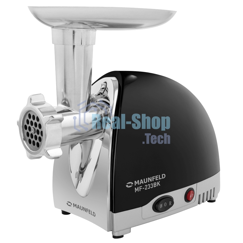 Мясорубка электрическая Maunfeld MF-233BK черный, 1360 Вт