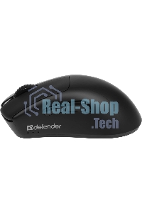 Мышь беспроводная Defender Delata GM-082 черный, 12000 dpi, радиоканал, Bluetooth, USB, кнопки - 6