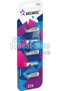 Элемент питания 27А 12V Alkaline 5BL для автосигнализации Космос