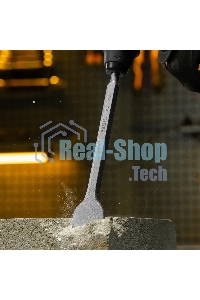 Зубило Denzel 14 х 40 х 250 мм, 40Cr, SDS PLUS