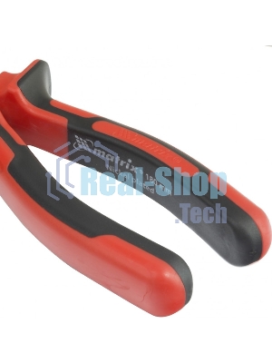 Плоскогубцы Matrix NICKEL 180 мм, никелированные, двухкомпонентные рукоятки