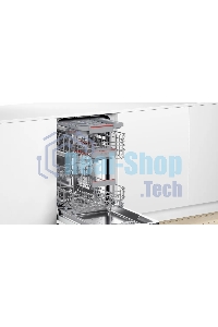 Встраиваемая посудомоечная машина Bosch SPV4HMX65Q, серебристый, 45 см, 10 компл., 45 дБ, класс A+