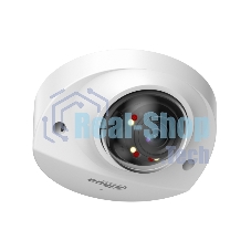 Уличная мини-купольная IP-видеокамера Dahua DH-IPC-HDBW2449FP-AS-IL-0360B Smart Dual Light с ИИ 4Мп, 1/2.9” CMOS, объектив 3.6мм, видеоаналитика, ИК до 30м, LED до 30м, IP67, корпус: металл
