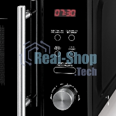 Микроволновая печь BBK 20MWG-732T/B-M черный, 20 л, 700 Вт, переключатели - поворотный механизм/кнопки