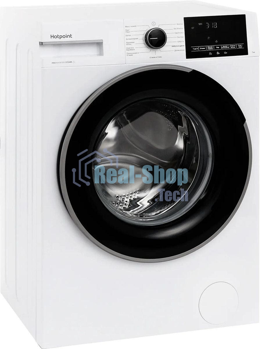Стиральная машина Hotpoint WSH 7290 VWB белый, загр. фронтальная макс.: 7 кг 1200 об/мин класс: А