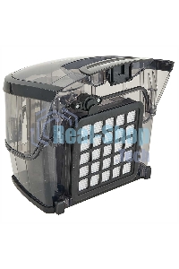 Пылесос DELTA LUX DL-0836 черный с бирюзовым