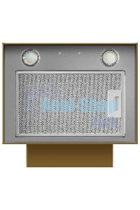 Вытяжка пристенная островная Maunfeld Bath 402 золотой, 40 см, 1150 куб. м/ч, 52 дБ