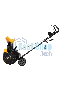 Электрическая снегоуборочная машина Denzel ESB-460-M, 1.8 кВт, металлический шнек, LED фара