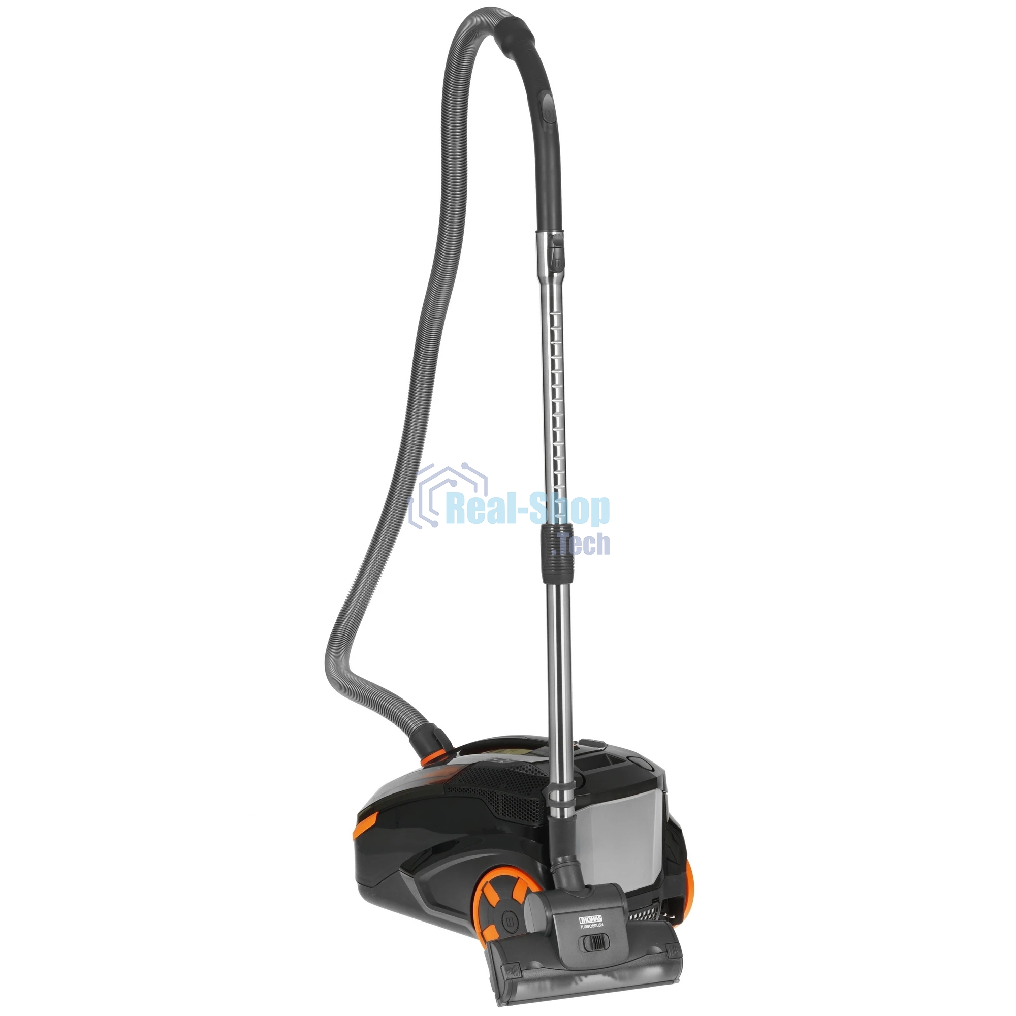 Моющий пылесос Thomas DryBOX AMFIBIA PET черный/оранжевый, 325/1700Вт, уборка влажная/сухая, пылесборник контейнер 2 л