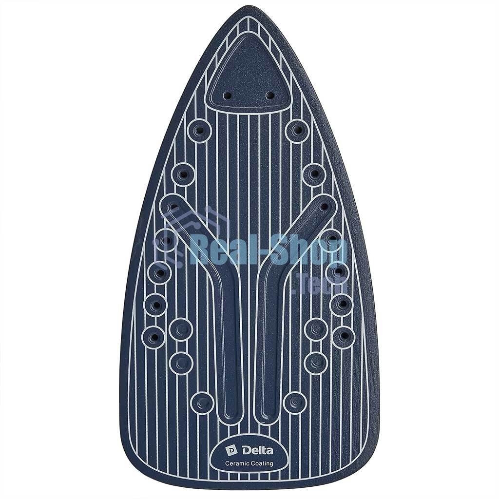 Утюг Delta DL-711 белый с фиолетовым