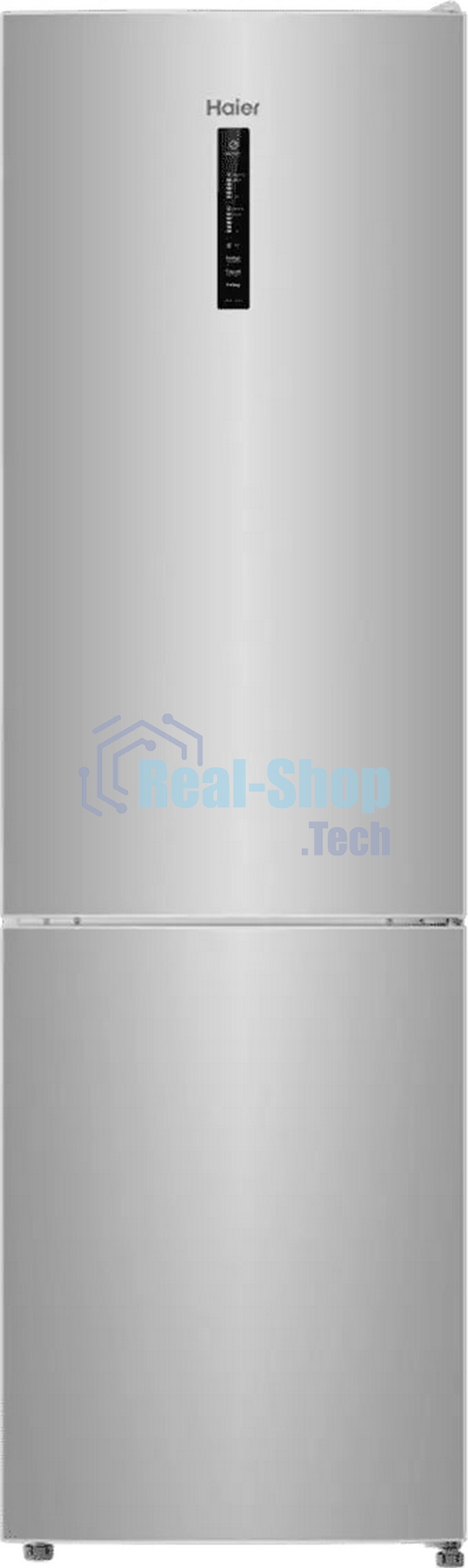 Холодильник Haier CEF538CSG серебристый двухкамерный 263/105л морозилка снизу, No Frost