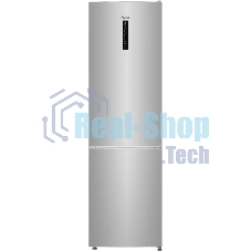 Холодильник Haier CEF538CSG серебристый двухкамерный 263/105л морозилка снизу, No Frost