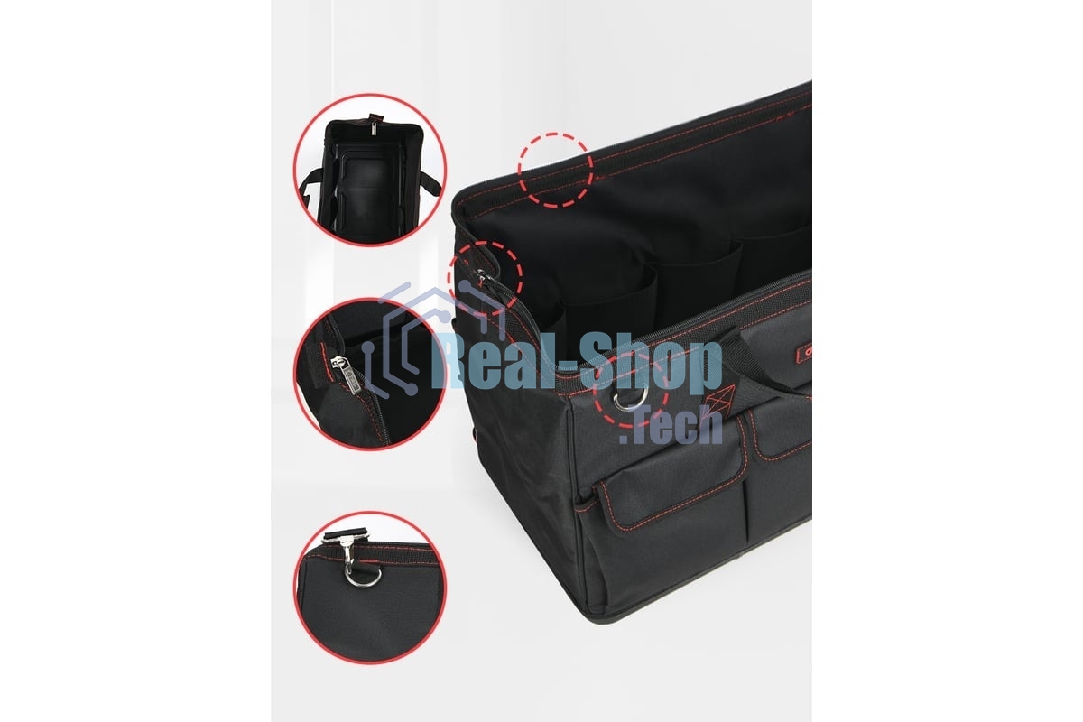Сумка для инструментов Deli DL430906 Black Edition