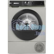 Сушильная машина Bosch WQK2521XME серебристый, 10 кг, сушка - конденсационная, программ - 14, 59.8 x 84.2 x 64.8 см