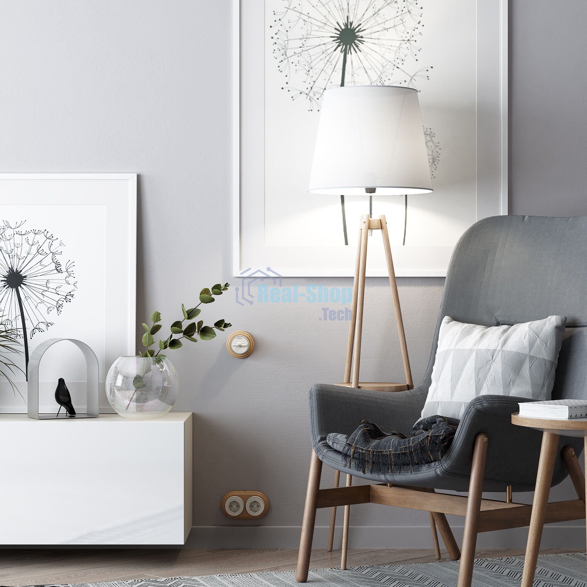 Рамка на 1 пост (светлый бук) (RAMKA 01 WL15 M0) W0015224