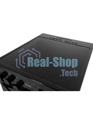 Плита электрическая Gefest ЭП Н Д 5560-03 0053 черный, конфорок 4 шт, духовка 55 л, 50 см x 85 см x 58.5 см