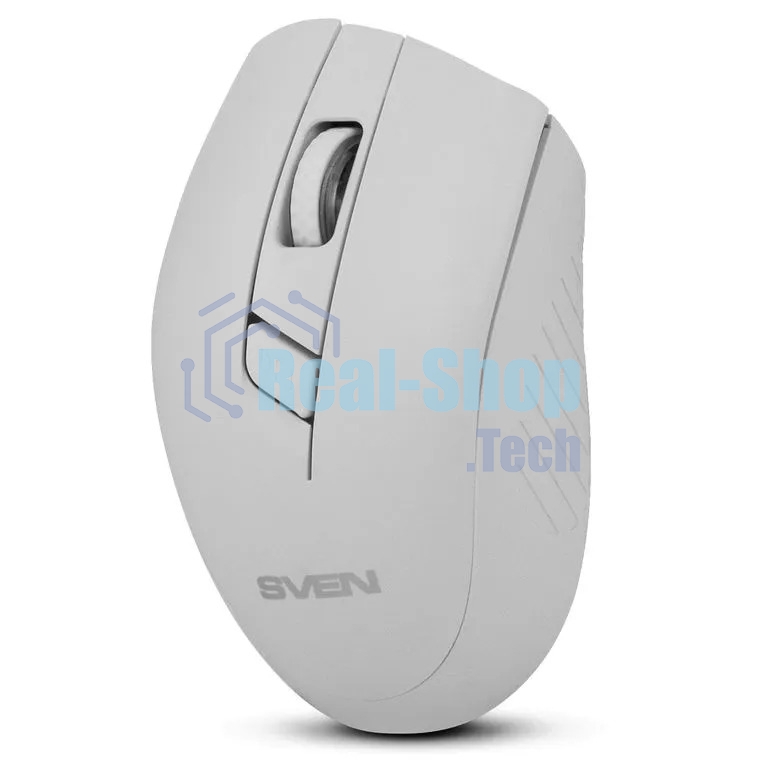 Мышь беспроводная SVEN RX-425W белый, 1600 dpi, радиоканал, USB, кнопки - 6