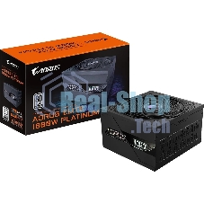 Блок питания Gigabyte ATX 1000W GP-AE1000PM PG5 Gen.5 80 PLUS platinum (20+4pin) APFC 120мм fan 16xSATA Cab Manag RTL