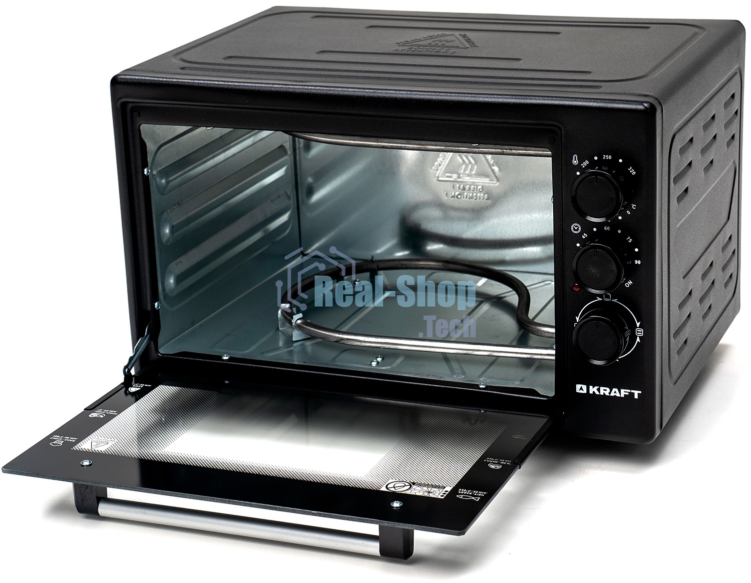 Мини-печь Kraft KF-MO 3200 BL черный