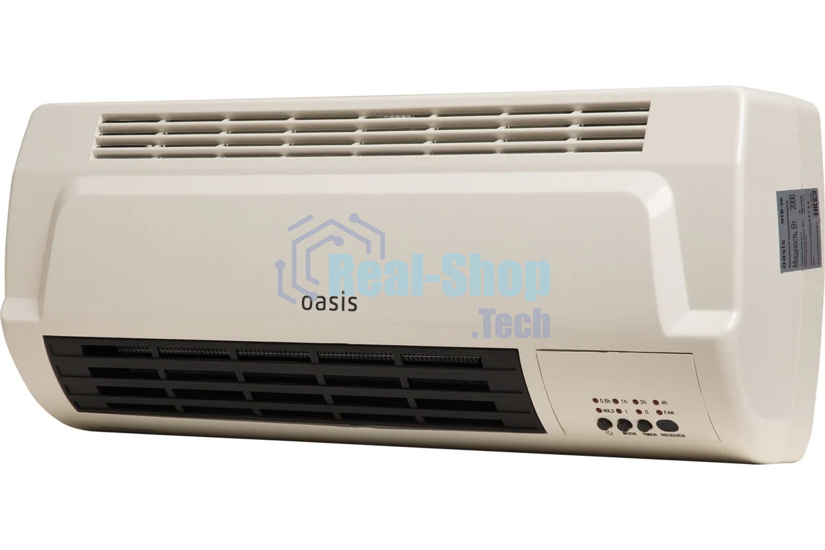 Тепловентилятор настенный Oasis NTB-20