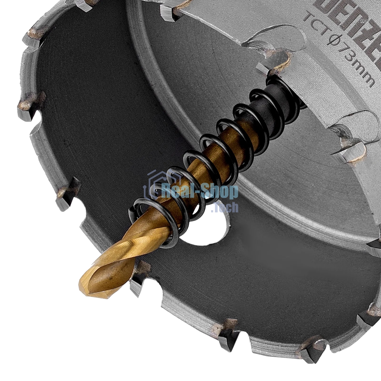 Коронка по металлу Denzel твердосплавная, 73 мм