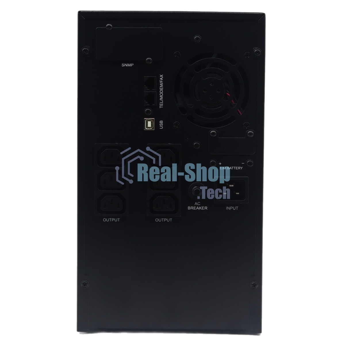 Источник бесперебойного питания (ИБП) Raskat HIL-3000VA+ 3000VA, 2400Вт, 6xIEC320, LCD, USB type-B, 2xRJ-45, 1xRS232, чистая синусоида