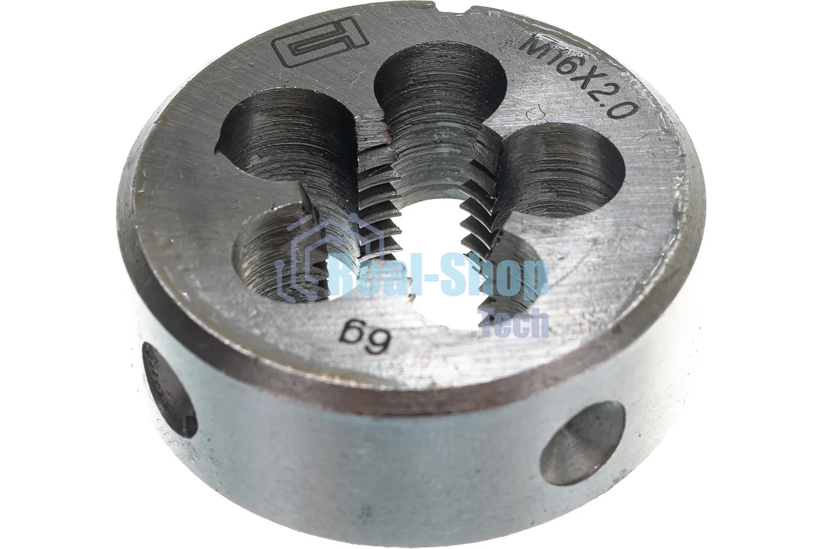 Плашка Сибртех М16 х 2,0 мм