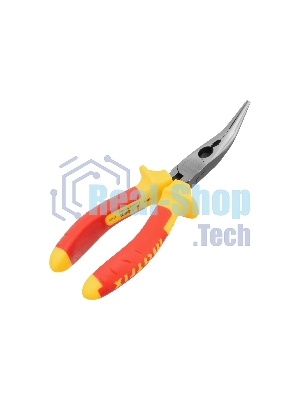 Длинногубцы Matrix изогнутые insulated 160 мм, двухкомпонентные рукоятки