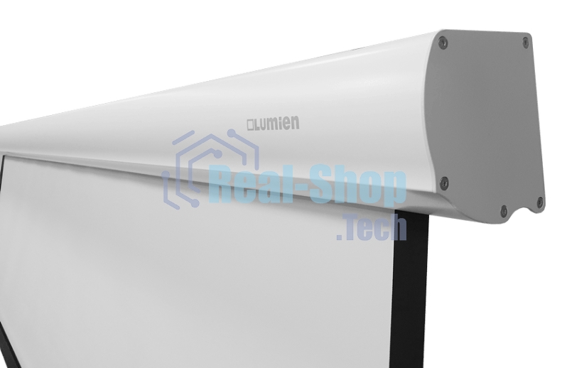 Экран с электроприводом Lumien Master Control 204х240 см (раб. область 130х232см) (0