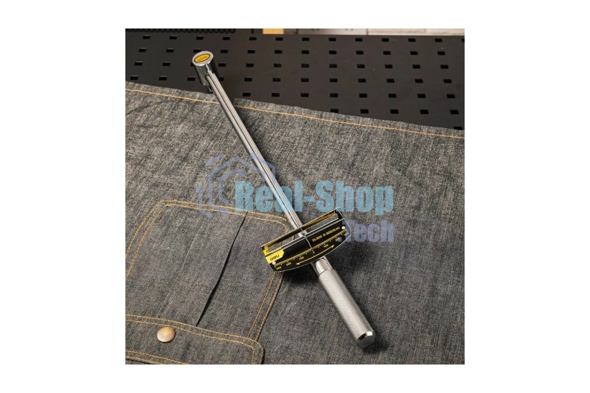 Динамометрический ключ Deli DL300 0-300Нм, 1/2