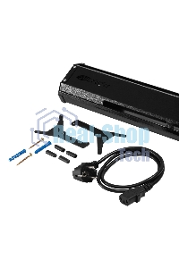 Конвектор плинтусный СОКОЛ 60-0124, черный, 450 Вт, 15 м2