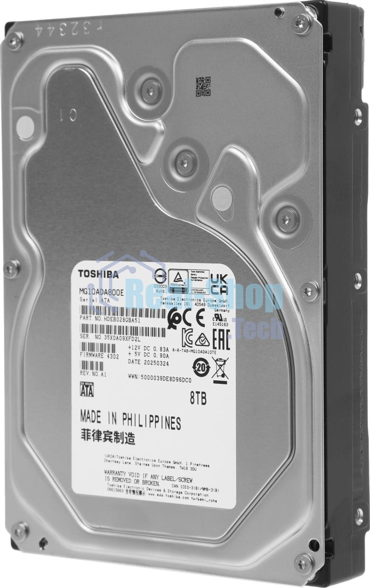 Жесткий диск Toshiba Enterprise HDD 3.5