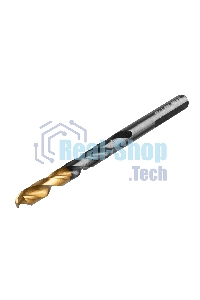 Сверло по металлу Denzel 7 мм, HSS-Tin, Golden Tip, 10 шт.