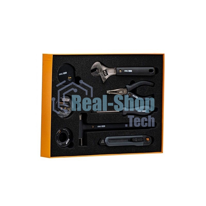 Набор ручного инструмента Home Series Deli HT0008 8 предметов