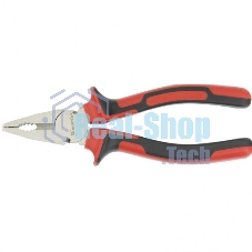 Плоскогубцы Matrix NICKEL 180 мм, никелированные, двухкомпонентные рукоятки