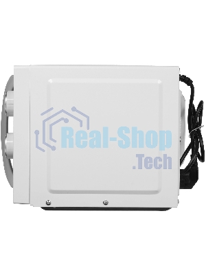 Микроволновая печь Kraft KF20MW7W-102M белый, 20 л, 700 Вт, переключатели - поворотный механизм