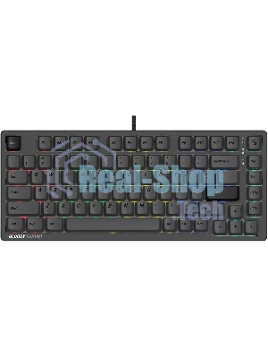 Клавиатура A4Tech Bloody MS76 проводная, USB Type-A, темно-серый