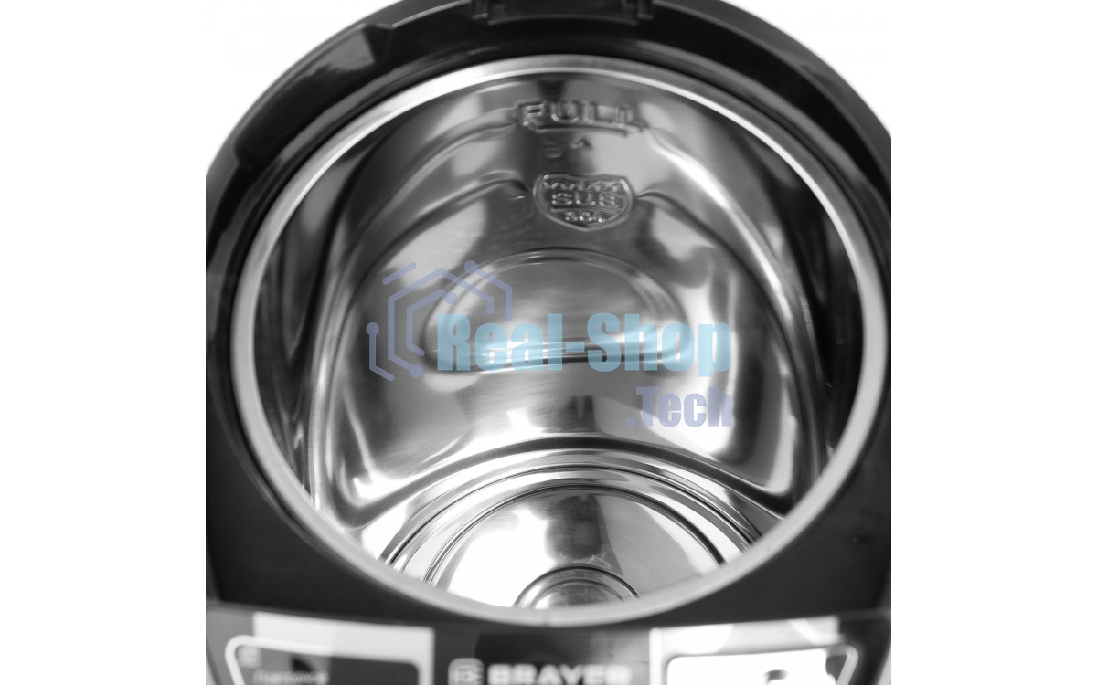 Термопот BRAYER BR1091, 1450 Вт, 5,5 л, 2 спос.подач.воды, LCD-дисп, поддерж.темпер,блокировка