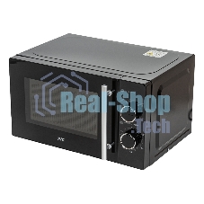 Микроволновая печь JVC JK-MW143M черный, 20 л, 700 Вт, переключатели - поворотный механизм