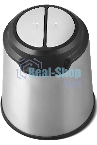 Измельчитель BQ CH2003 Black-Steel. Мощность:600 Вт Стеклянная чаша 2л