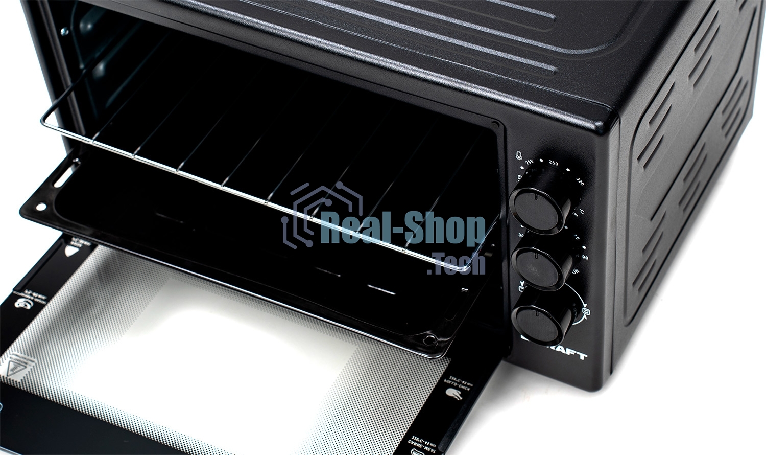 Мини-печь Kraft KF-MO 3200 BL черный