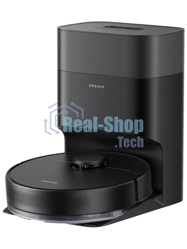 Робот-пылесос Dreame Bot F10 Plus черный, 5200 мАч Li-Ion, уборка влажная/сухая, пылесборник контейнер 0.15 л