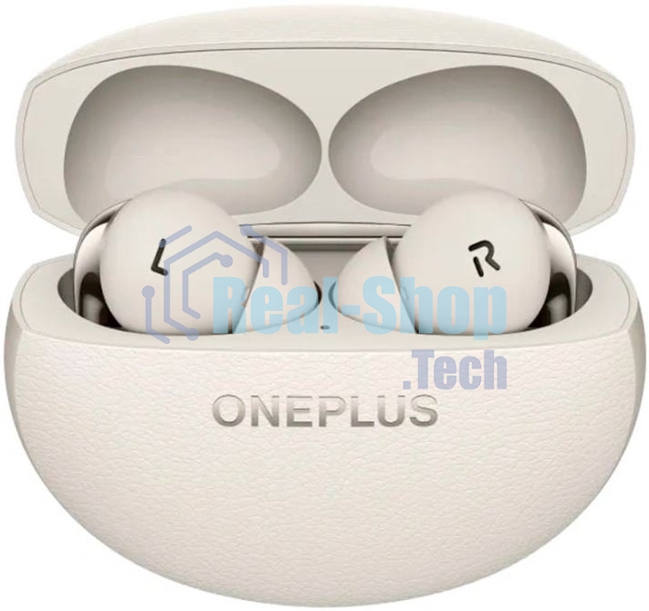 Наушники TWS OnePlus Buds Pro 3 E512A белый (лунный), внутриканальные, Bluetooth, активное шумоподавление, беспроводная зарядка, до 10 ч