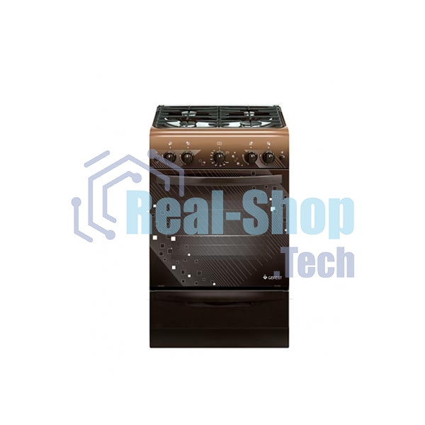 Плита газовая Gefest ПГ 5100-02 0310 коричневый, конфорок 4 шт, духовка 52 л, 50 см x 85 см x 58.5 см
